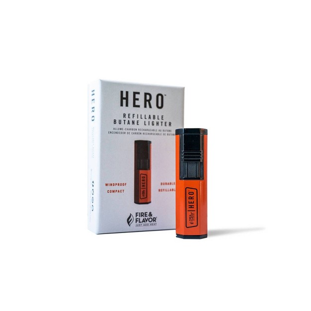 Fire amp Flavor Hero Butane Lighter