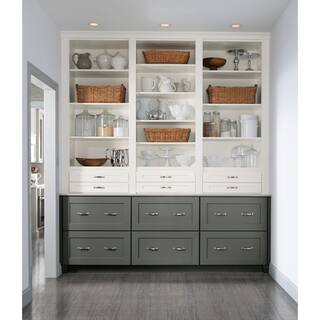 American Woodmark 3-34-in. W x 3-34-in. D x 964-in. H Finish Chip Cabinet Color Sample in Painted Boulder 98103