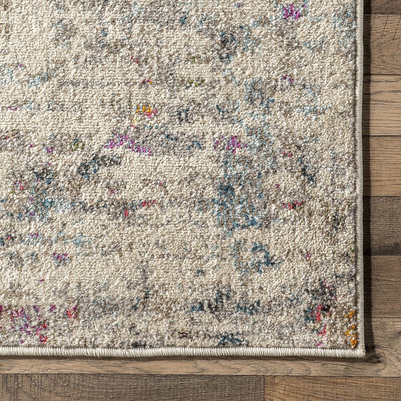 nuLOOM Cezanne Colorful Abstract Area Rug