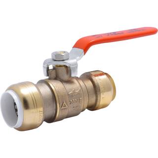 SharkBite 34 in. Push-to-Connect PVC IPS x 34 in. CTS Brass Ball Valve 25550LF