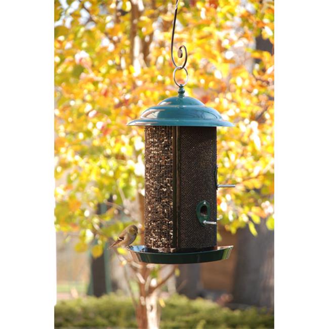 WoodLink COMBOL 10 in. Combination Nyjer-Mixed Seed Mesh Feeder