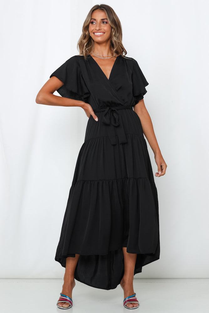 Lone Star Maxi Dress Black