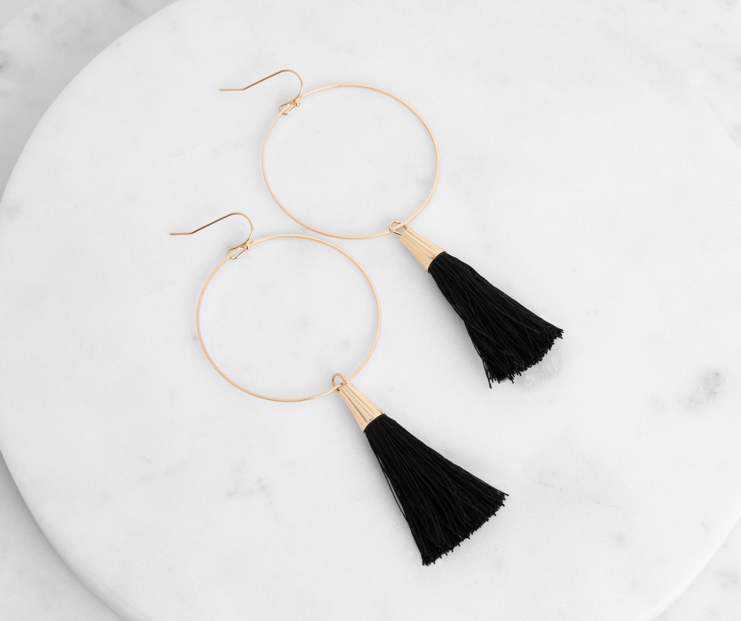 Tassel On Hoops