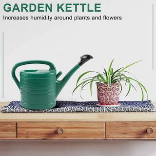 Cubilan 10 l 2 Gal. Green Watering Can with Flower Water Bottle Watering Kettle with Handle Long Mouth B0BRYVS6TF