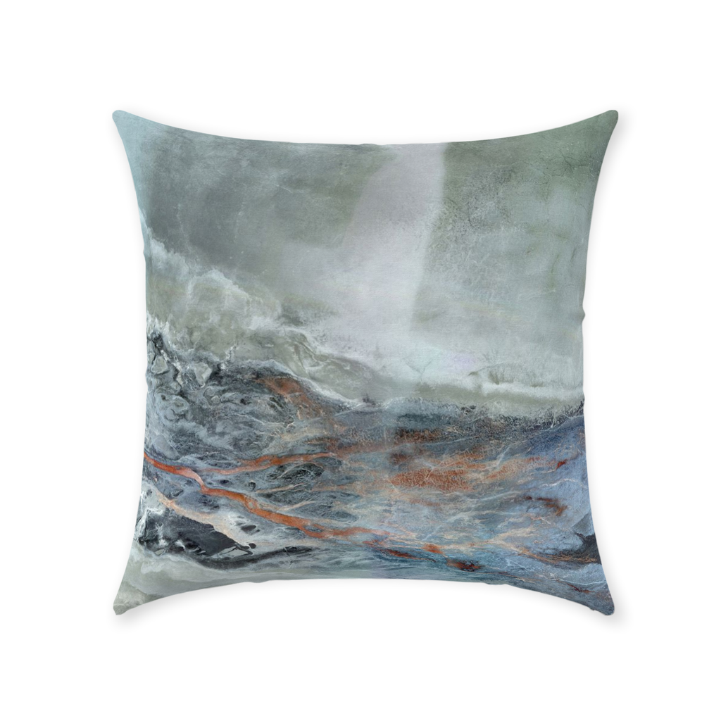 Lake Throw Pillow