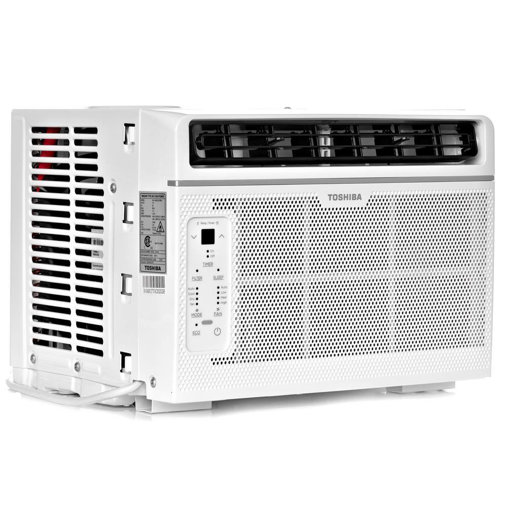 Toshiba 6000 BTU 115-Volt Window Air Conditioner with Remote in White RAC-WK0612CRRU