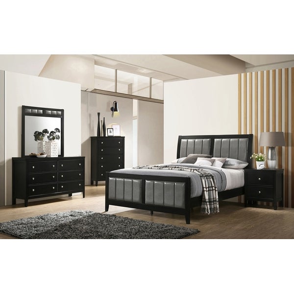 Werner 4-piece Panel Bedroom Set - - 33987972