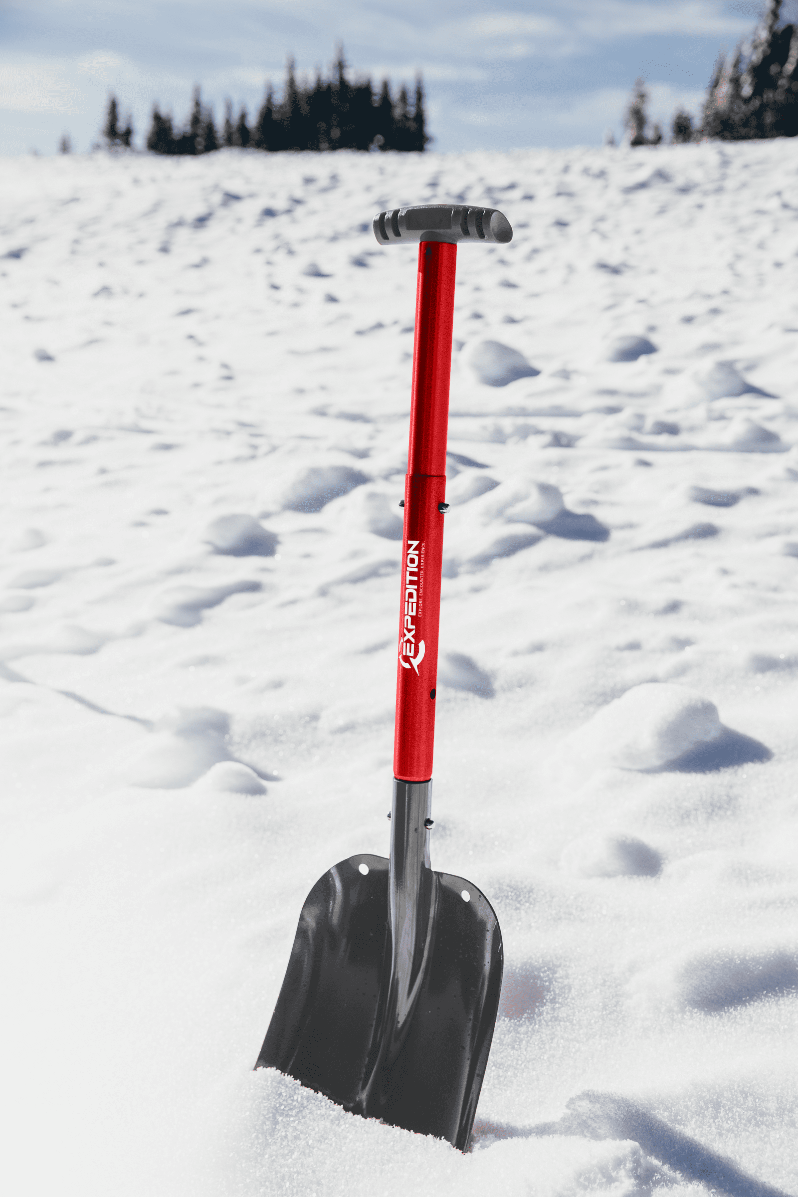 Expedition Outdoors 3-Part Aluminum Emergency Shovel