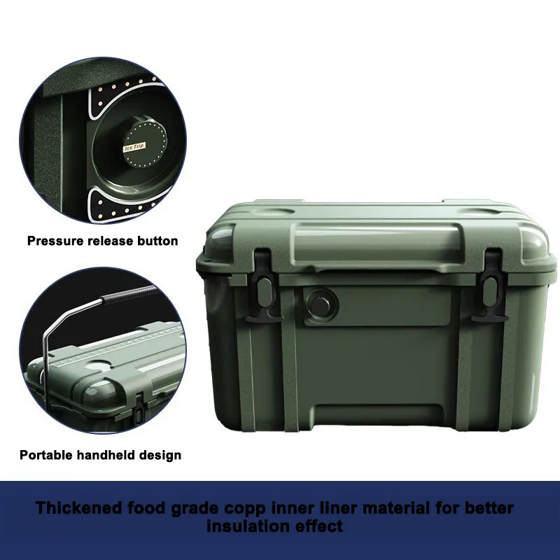 outdoor kitchen outdoor Food ice Cooler bag cold and heat insulation portable picnic hiking camping Cooler box