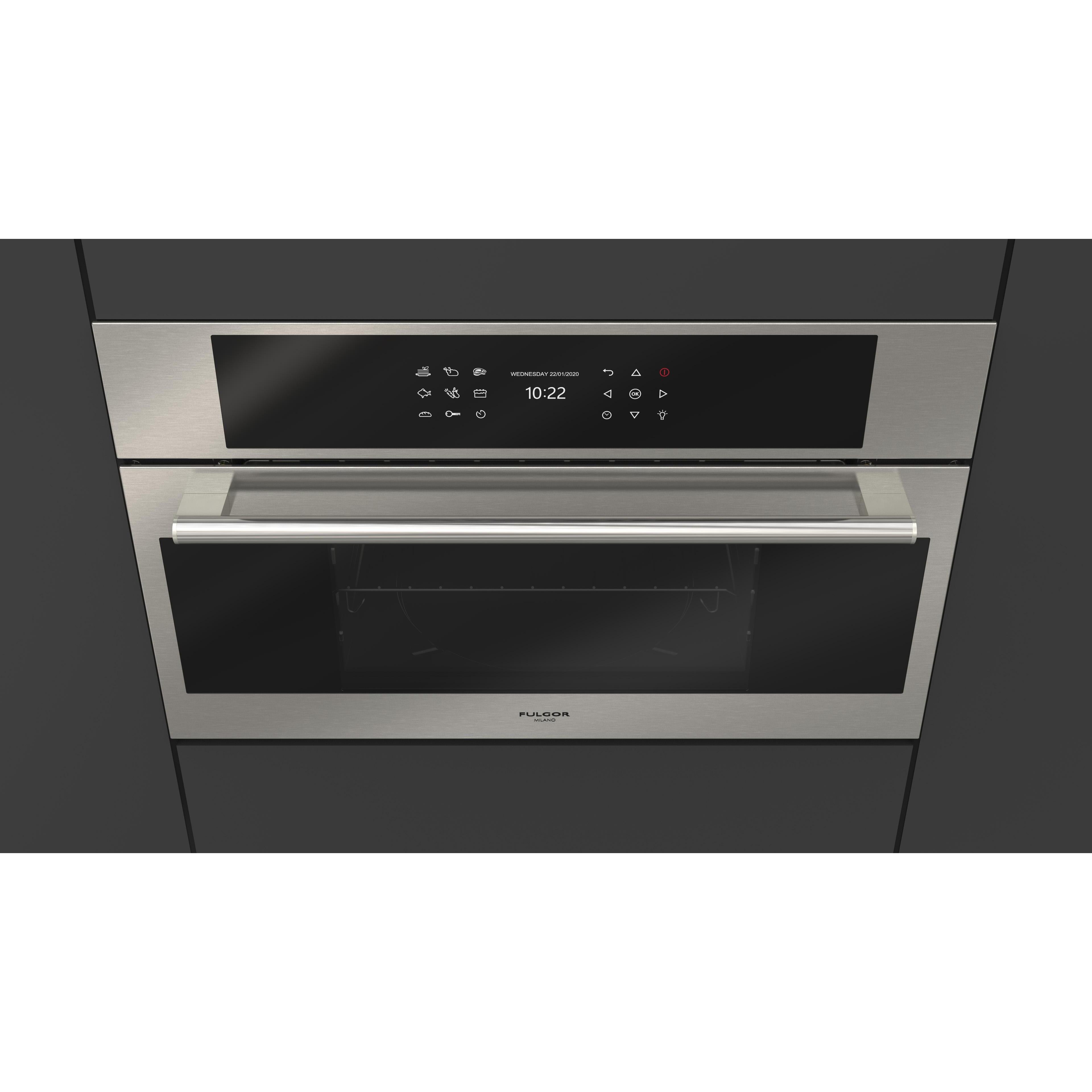 Fulgor Milano 30-inch, Built-in Single Steam Wall Oven F7DSCO30S1