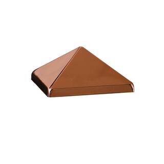 4 in. x 4 in. Copper Pyramid Post Point 58679