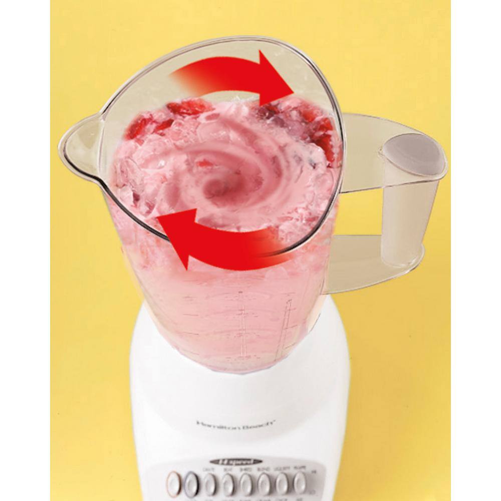 Hamilton Beach Ensemble 40 oz. 12-Speed Red Blender 58147