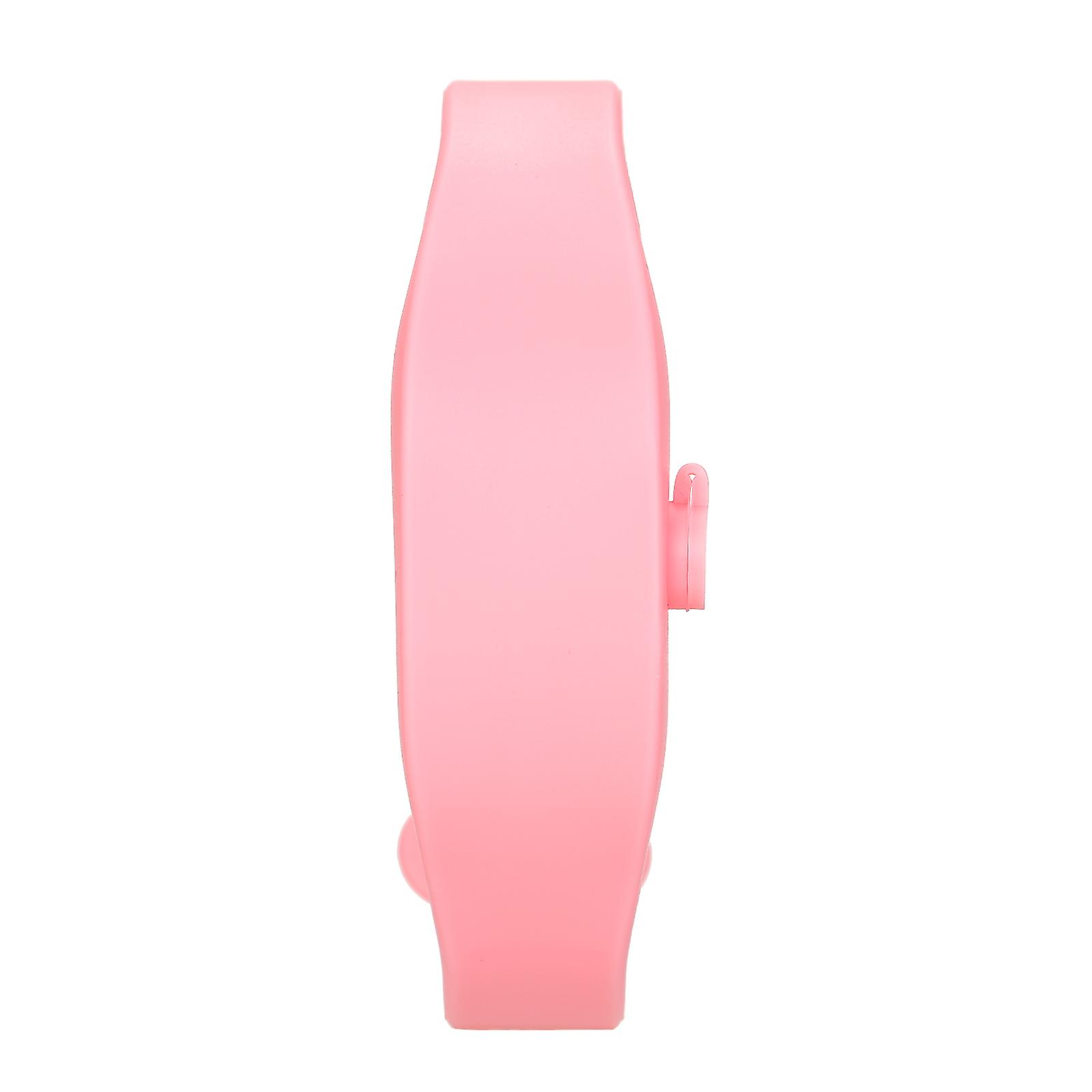 Wristband Hand Dispenser Wearable Hand Sanitizer Dispenser Pumps Bracelet Refillable Dispensing Tool Pink