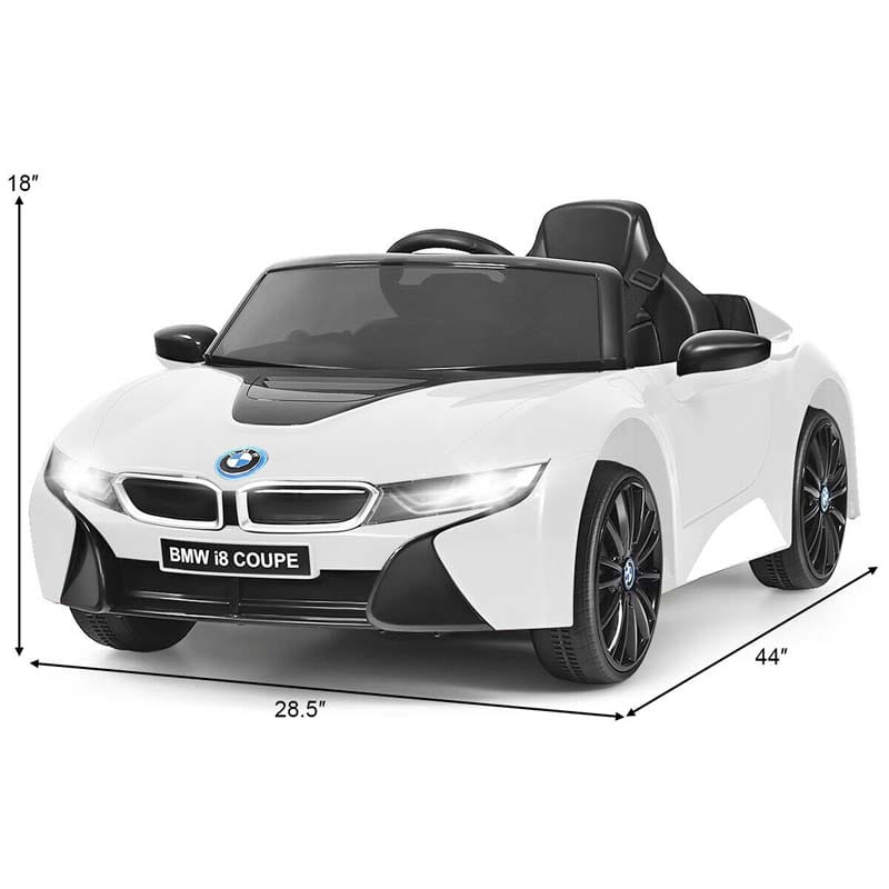 12V Licensed BMW I8 Coupe Kids Ride On Car Battery Powered Electric Vehicle with 2.4G Remote Control