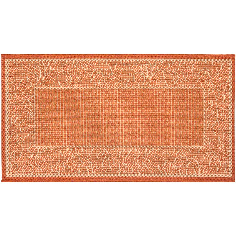 Safavieh Courtyard Framed Indoor Outdoor Rug