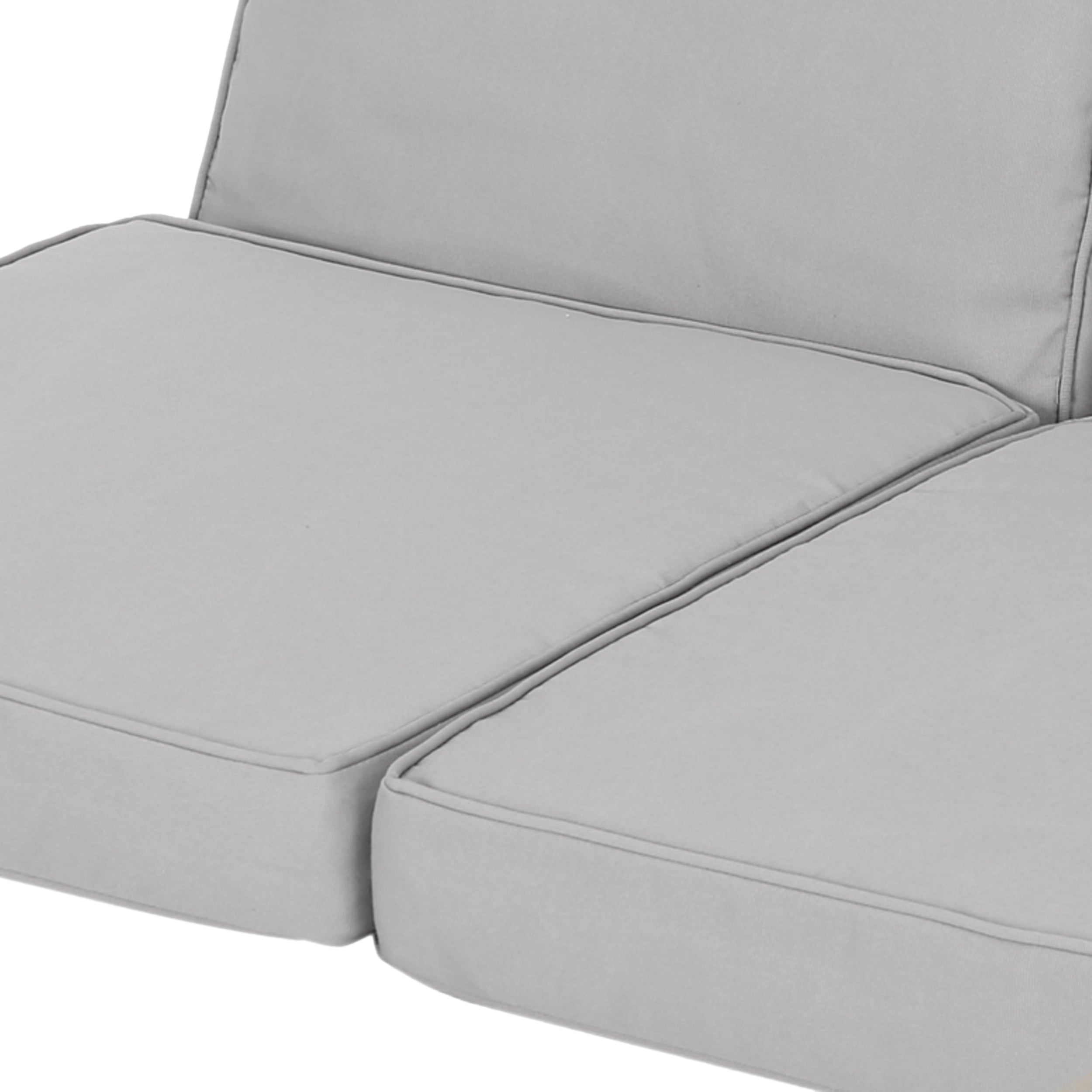 Atiyah Outdoor Water Resistant Fabric Loveseat and Club Chair Cushions