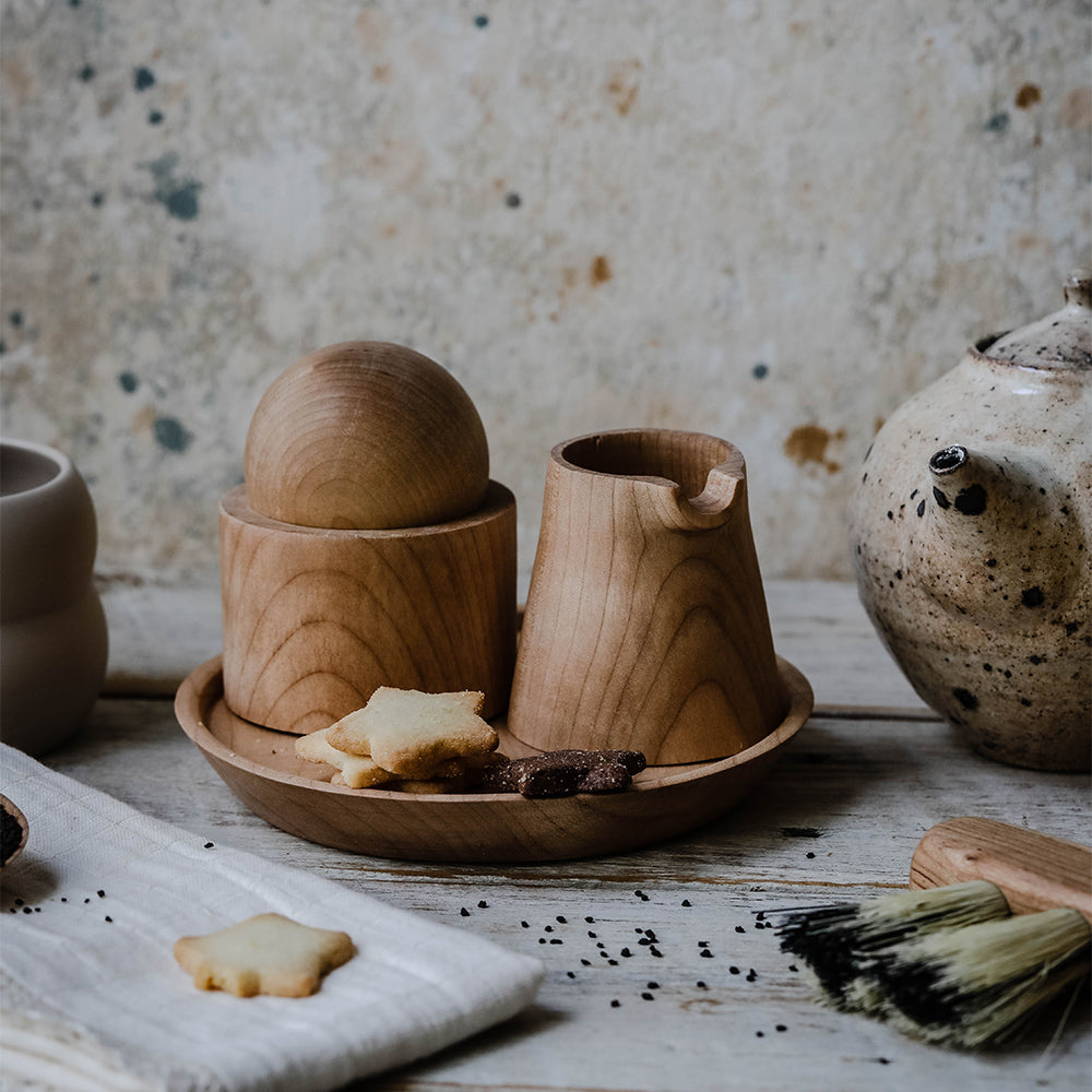 Wooden Tea Set