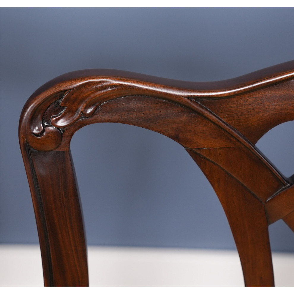 Country Chippendale Arm Chair   Traditional   Dining Chairs   by Niagara Furniture  Houzz