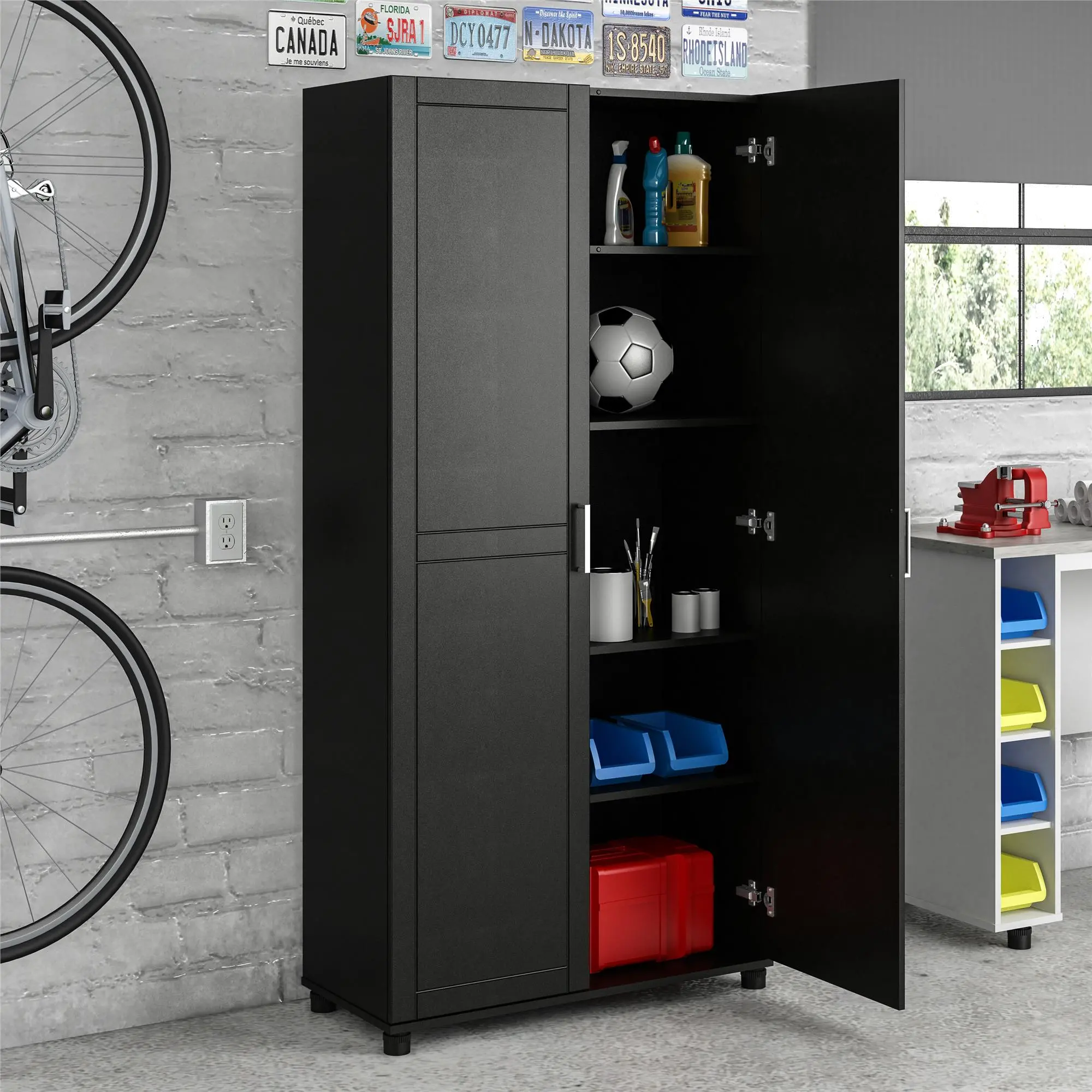 Callahan Black 36 Utility Storage Cabinet