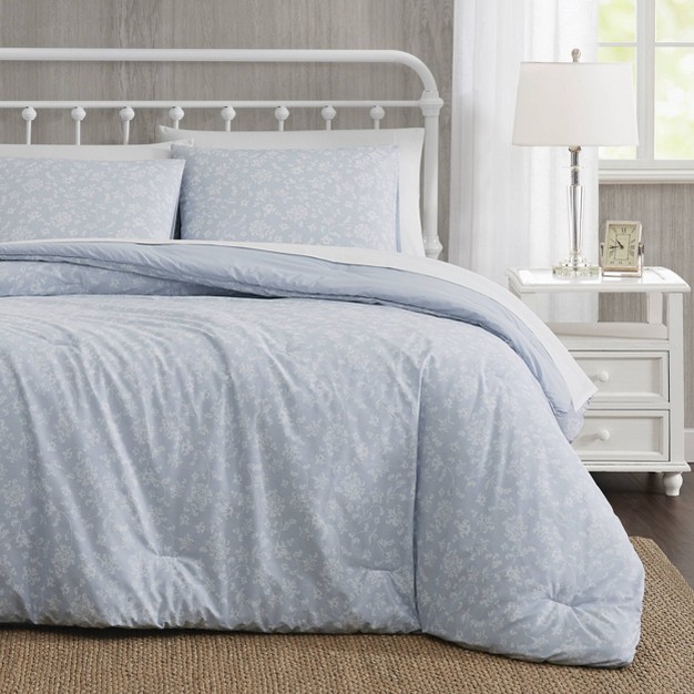 The Farmhouse By Rachel Ashwell Majesty Comforter Set White blue