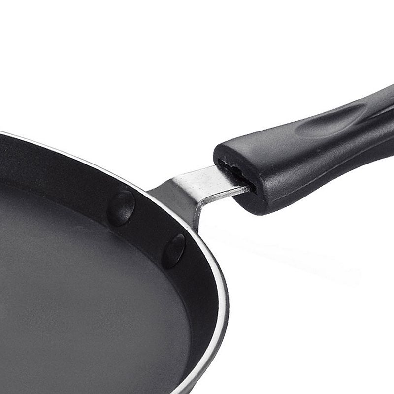 Brentwood 11.5 Inch Round Nonstick Grill Pan in Black