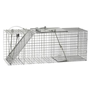 Havahart Large 1-Door Easy Set Live Animal Cage Trap for Racoon Opossum Muskrat and Groundhog 1085