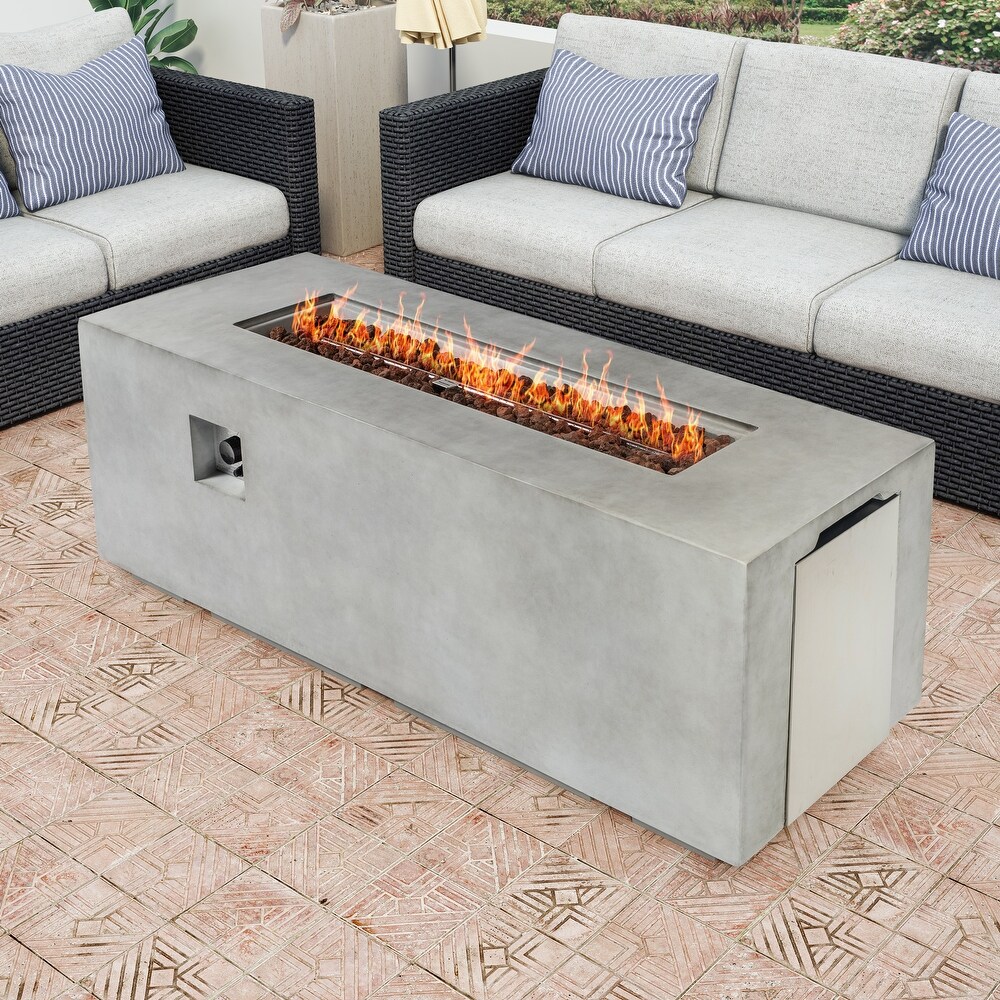 Concrete Fire Pit Table