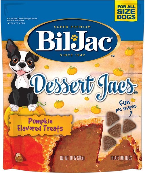 Bil-Jac Dessert Jacs Pumpkin Flavored Dog Treats