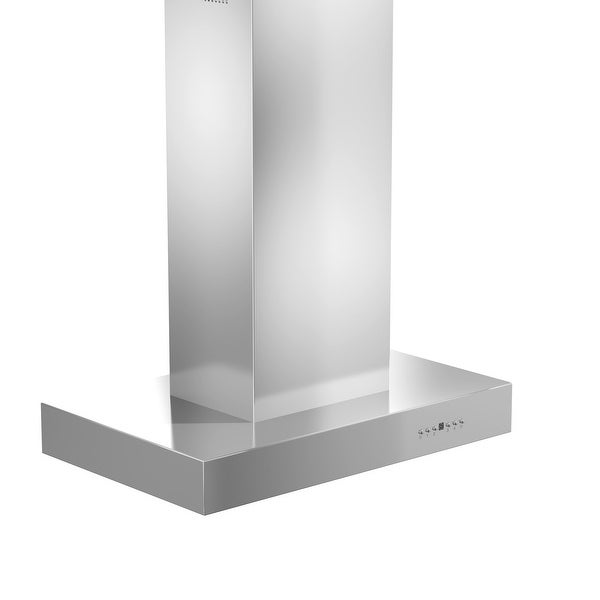 ZLINE Ducted Outdoor Island Mount Range Hood in Stainless Steel