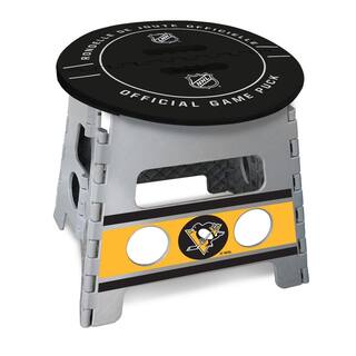 FANMATS NHL Pittsburgh Penguins Plastic Folding Step Stool 24868