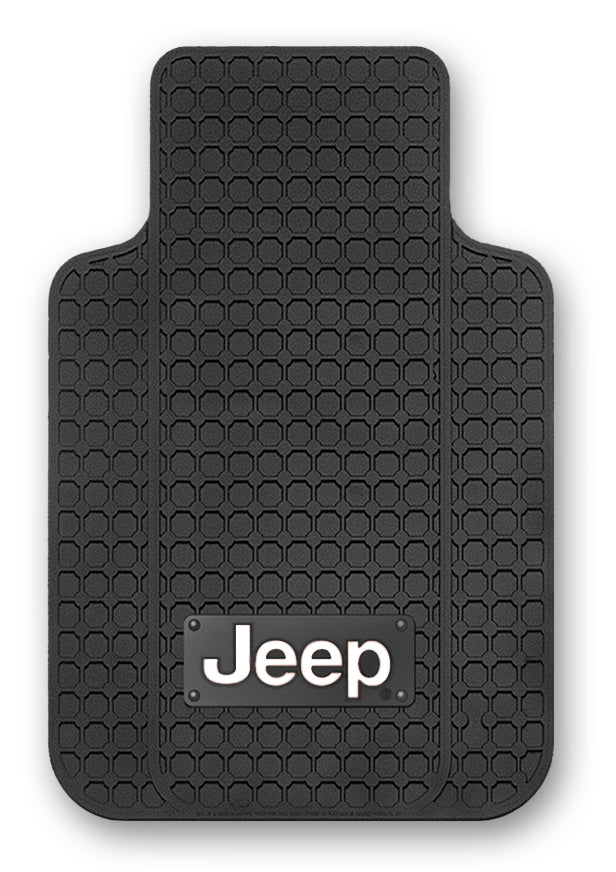 Jeep Anti-Skid NIB Backing Floor Mats - Set of 2