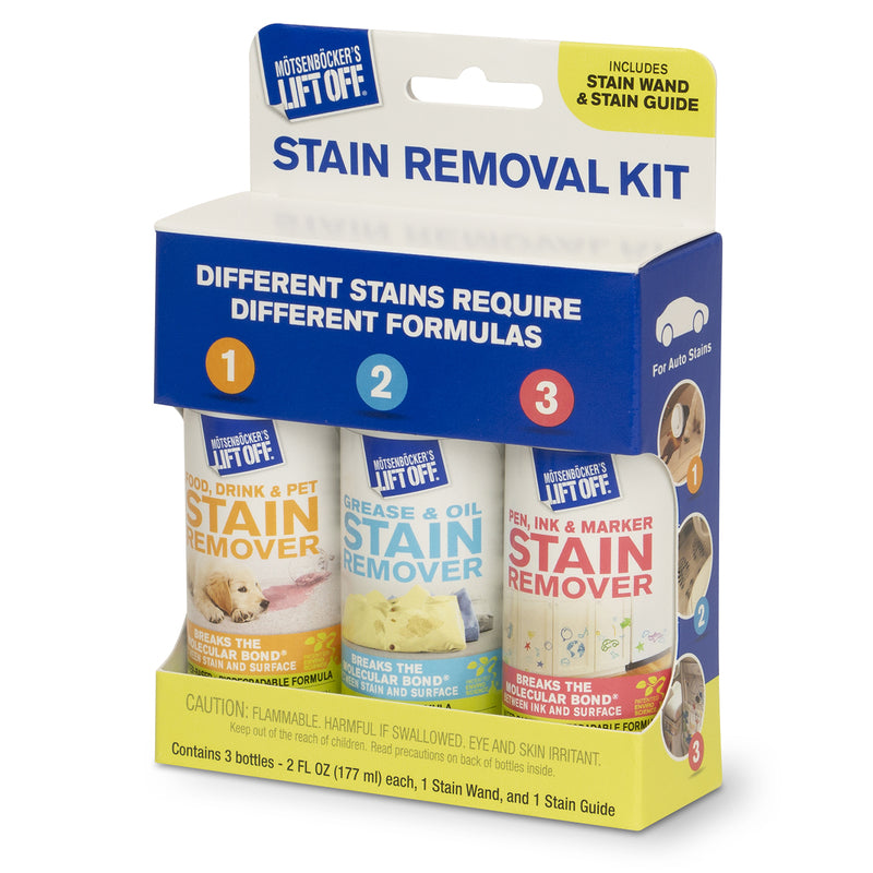 STAIN REMOVAL KIT 3-2OZ