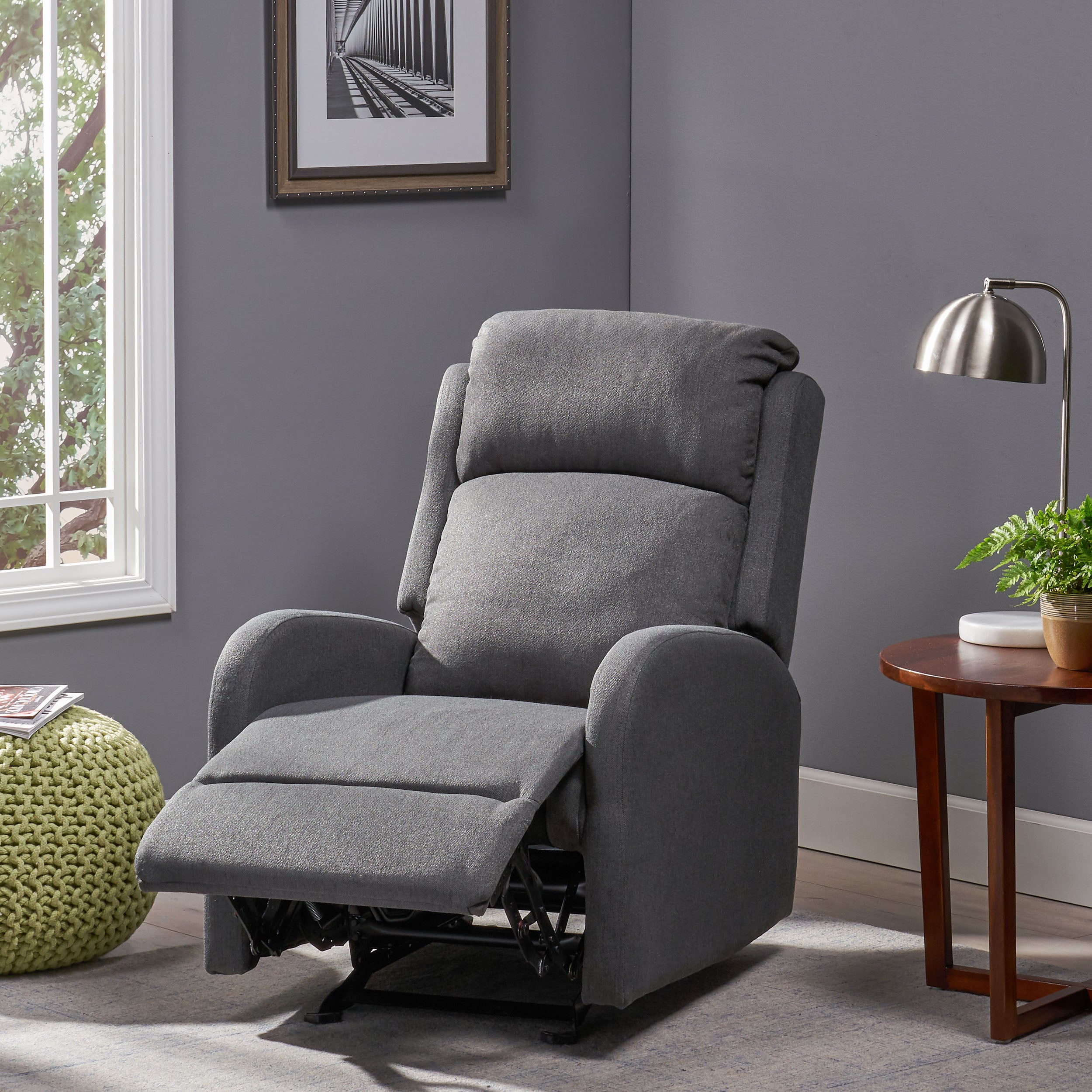 Amallie Fabric Rocking Recliner