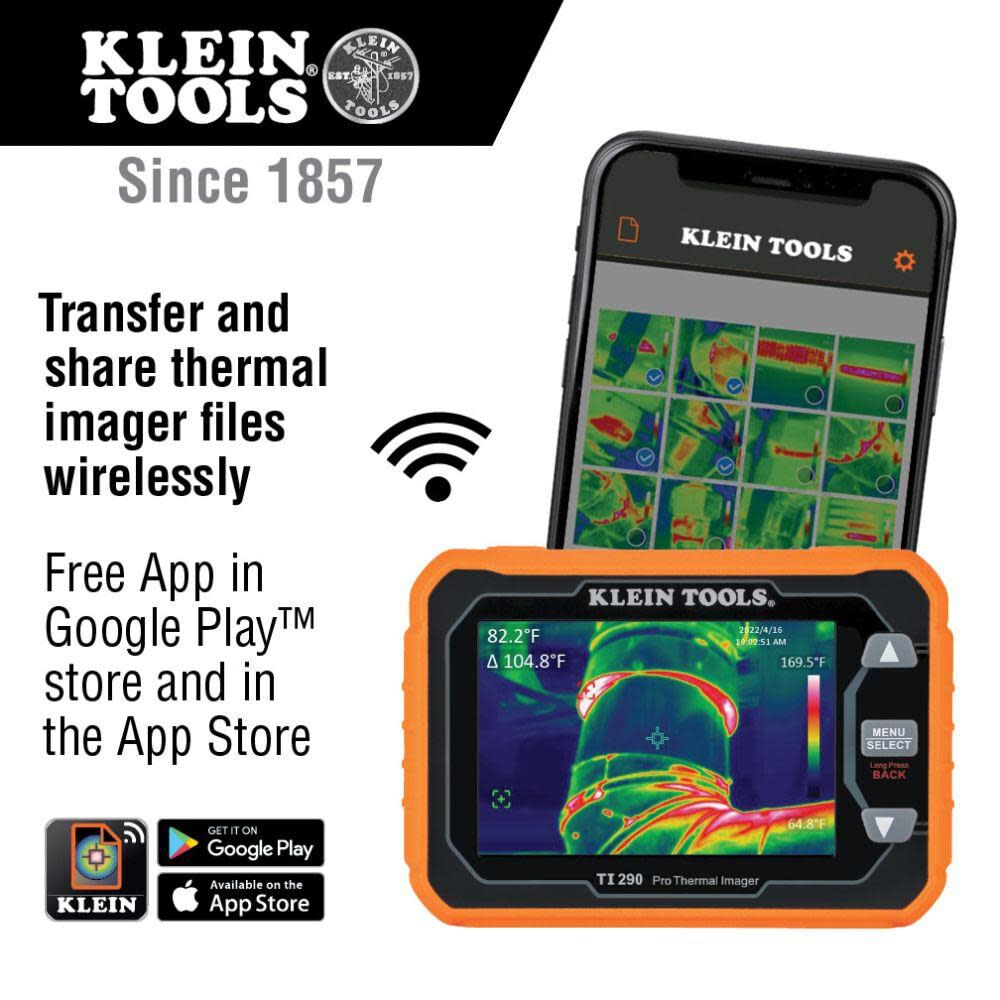 Klein Tools Rechargeable Pro Thermal Imager TI290 from Klein Tools