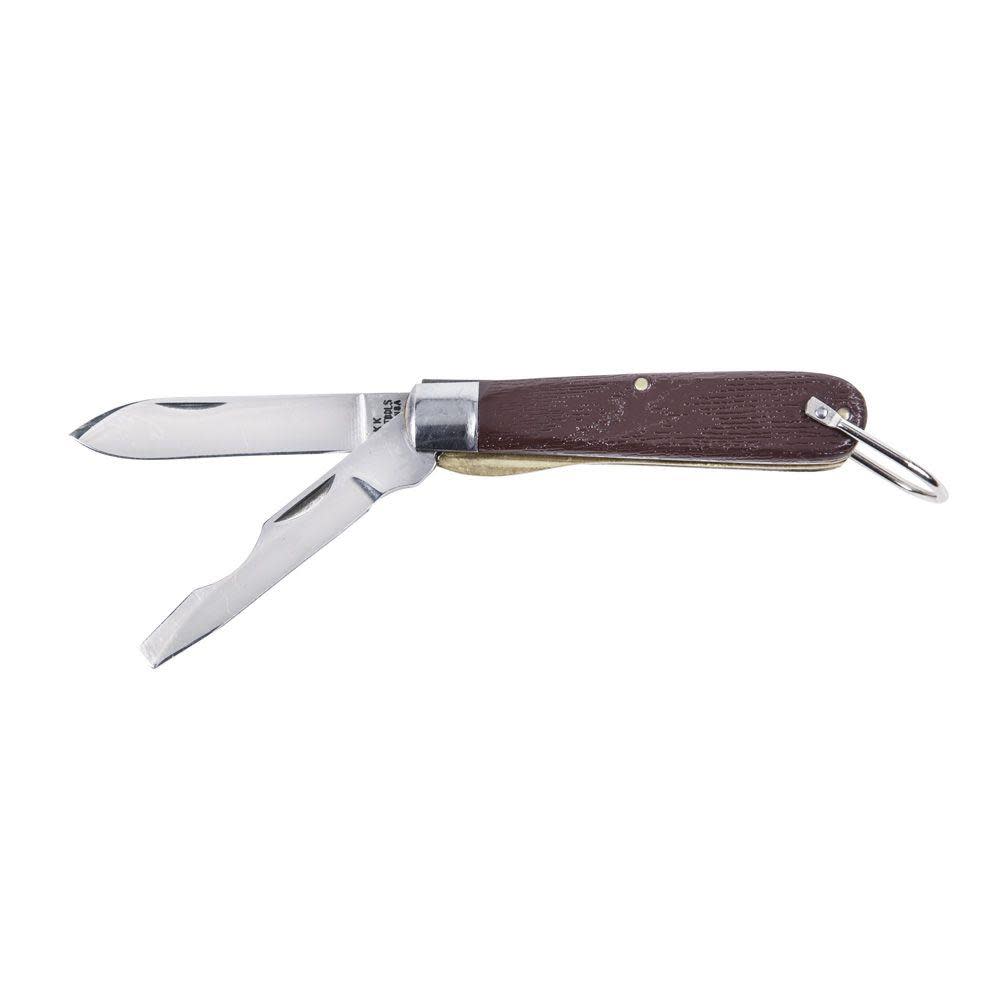 2 Blade Pocket Knife Steel 2-1/2 ;