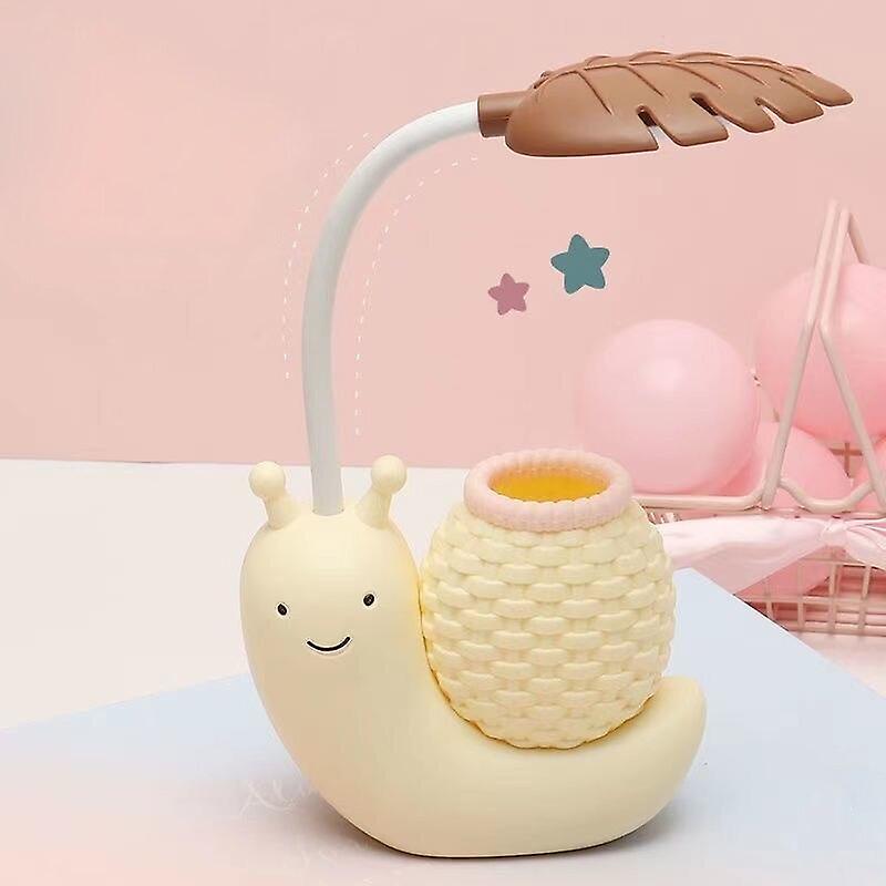 Cartoon Snail Desk Lamp Reading Lamp Folding Bedside Lamp