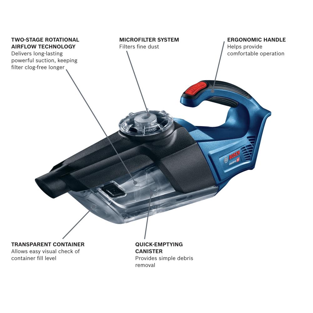 18 V Handheld Vacuum Cleaner (Bare Tool) ;