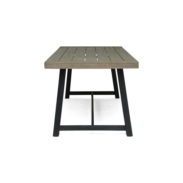 Raphael Outdoor Acacia Wood Dining Table by Christopher Knight Home