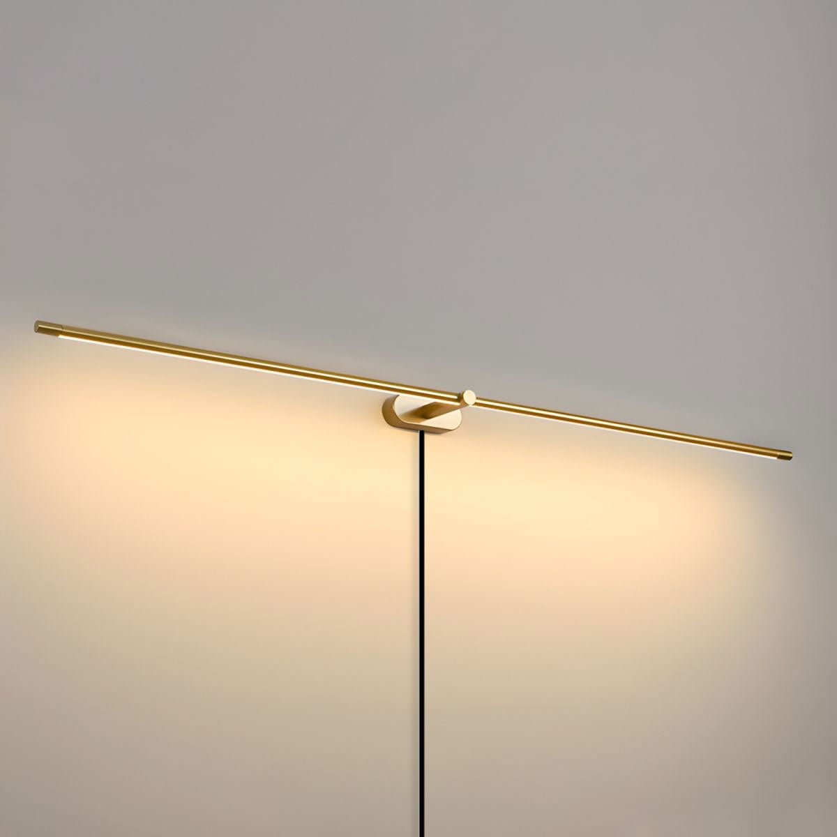 Minimalist Linear Plug-in Wall Lamp