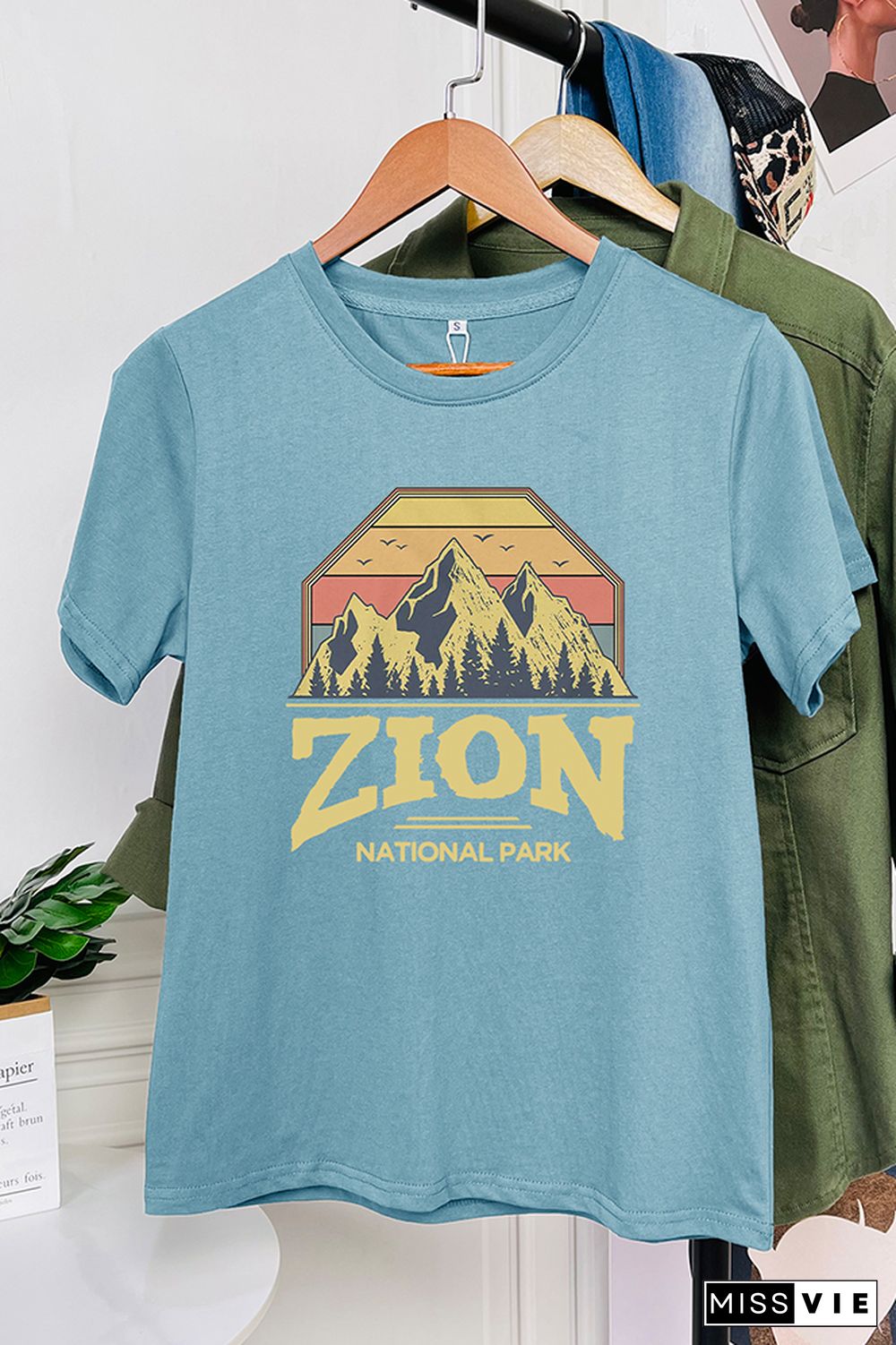 Zion National Park Graphic T-Shirt Wholesale