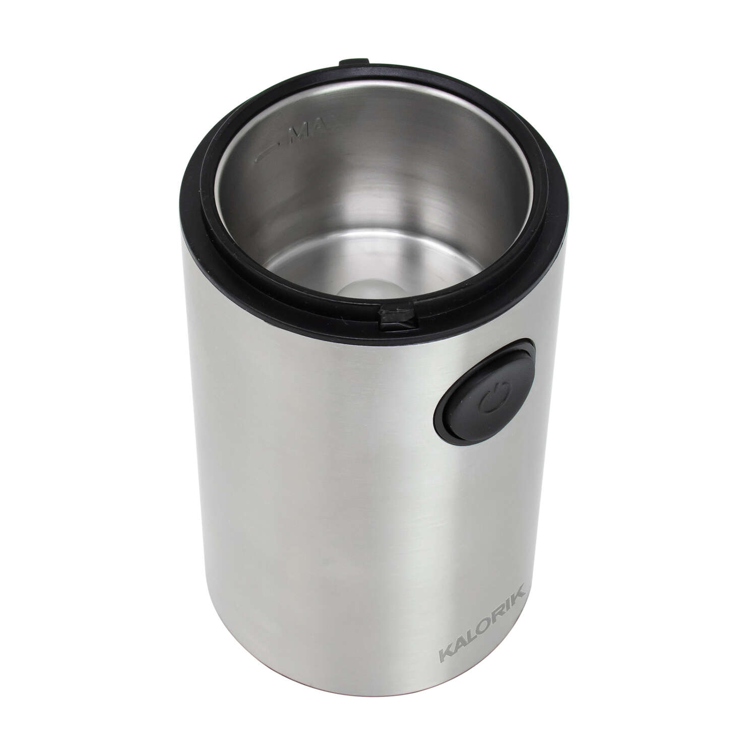 Kalorik Black/Silver Stainless Steel 6 cups Coffee Grinder