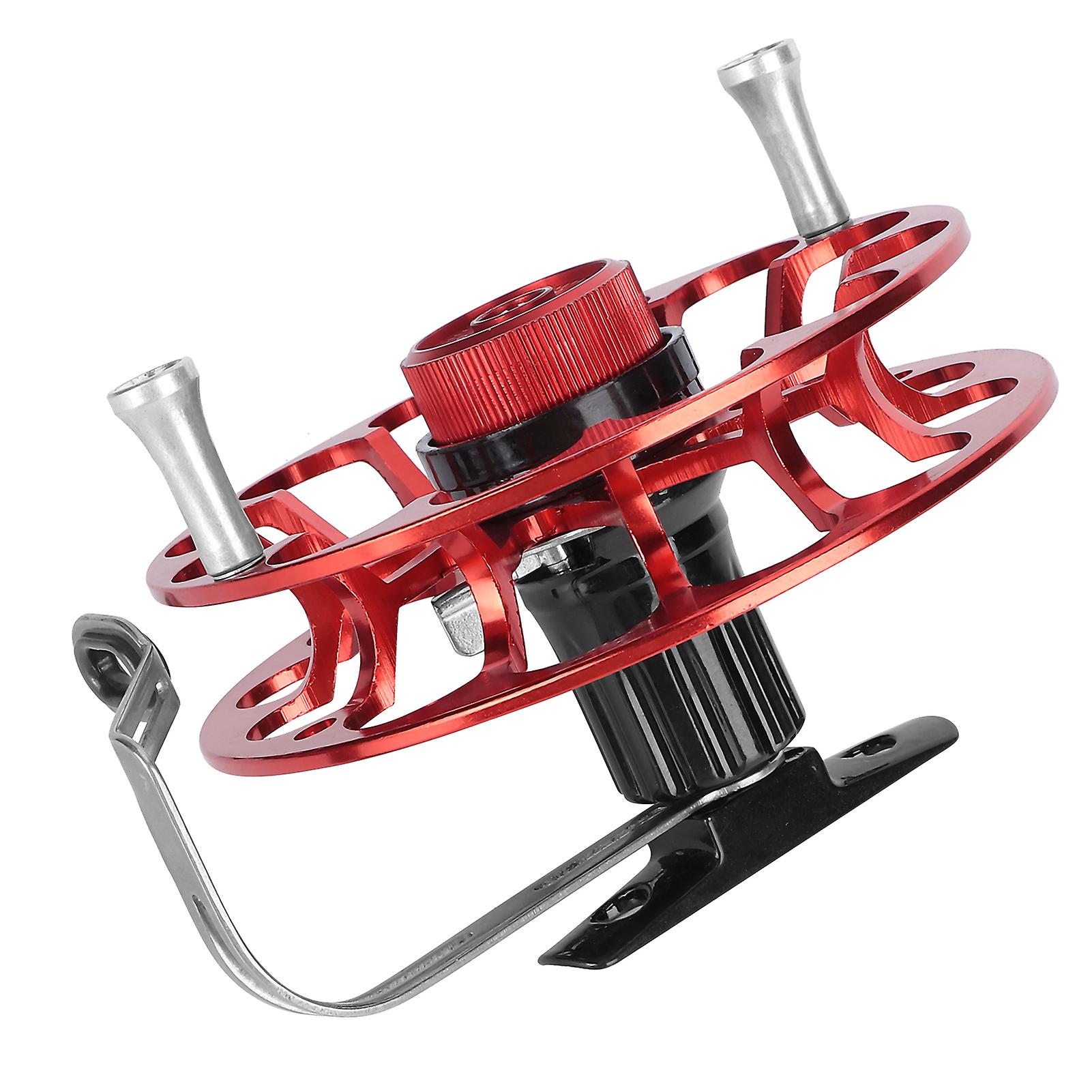 Fishing Gear Fishing Reel Portable Multifunction Allmetal Spinning Wind Fire Wheelred