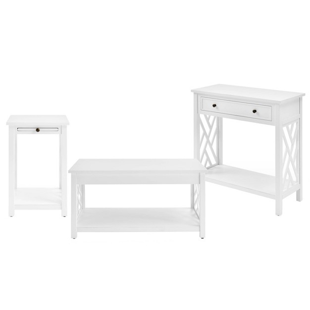 Middlebury Coffee Table End Table With Tray And Console Table Alaterre Furniture