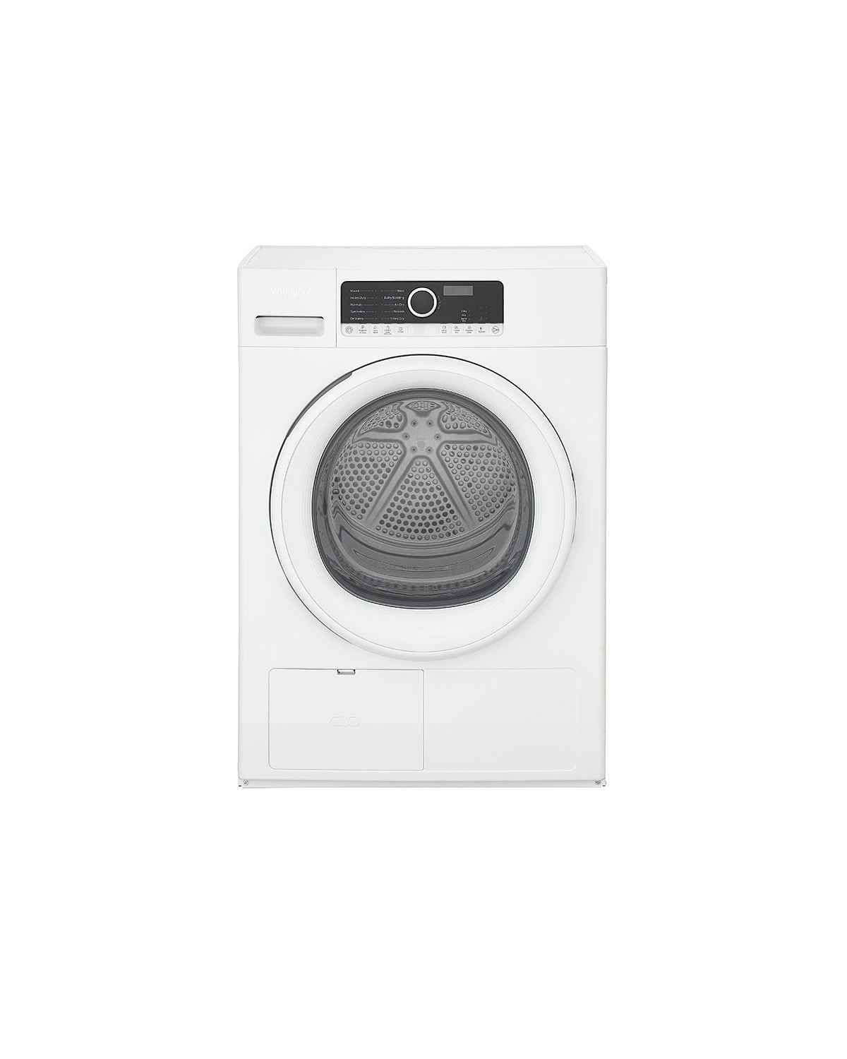 Whirlpool WHD3090GW 4.3 Cu.Ft Compact Ventless Heat Pump Dryer With Wrinkle Shield Option White