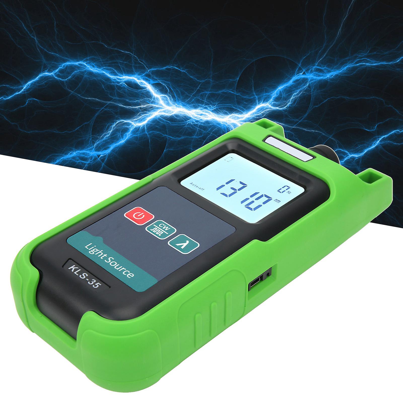 Kls35s Single Mode Optic Light Source Dualwavelength Handheld Optical Single Mode Power Meter