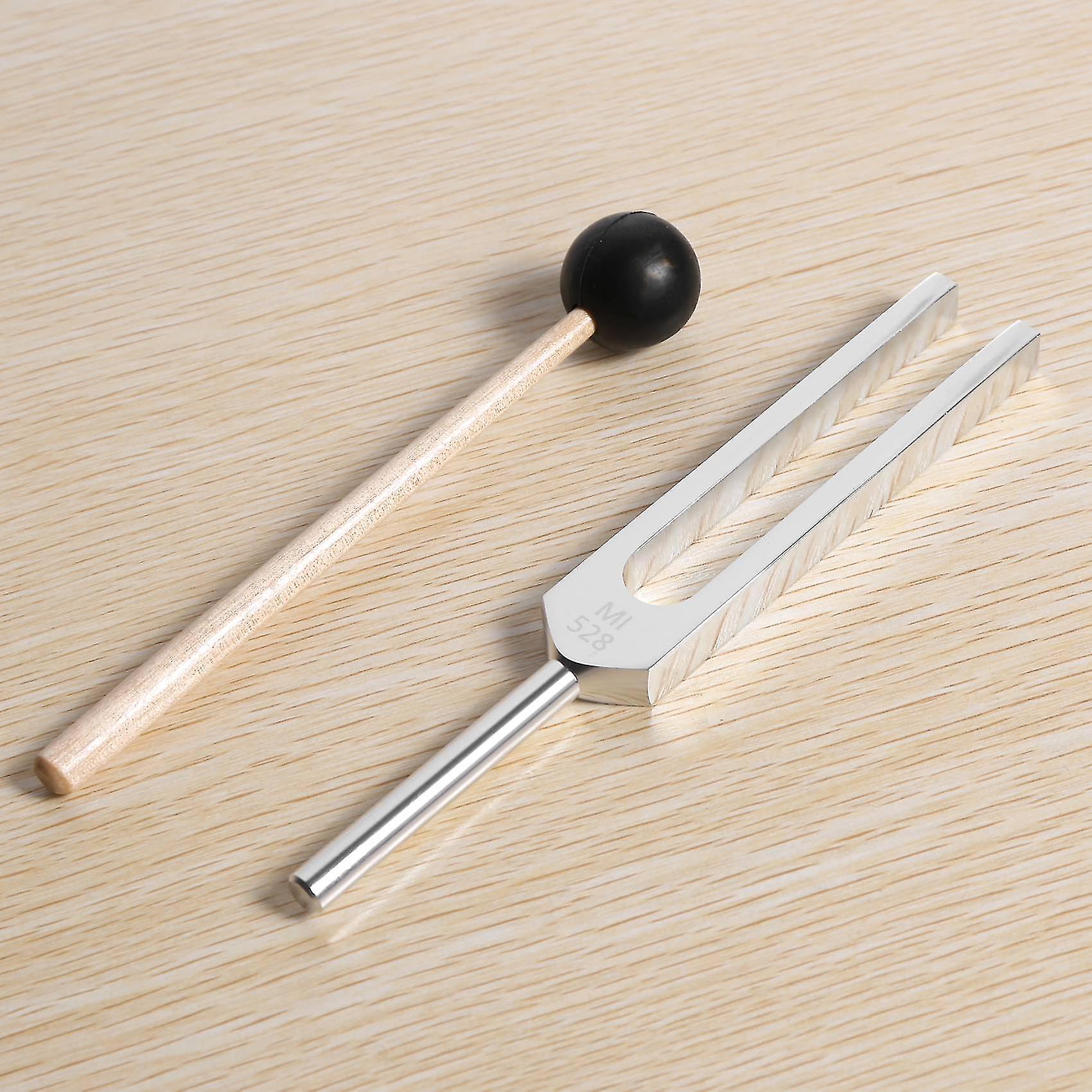 Aluminum Alloy + Wood Tuning Fork Hammer Ball Diagnostic 528hz With Mallet Set Nervous System Testi