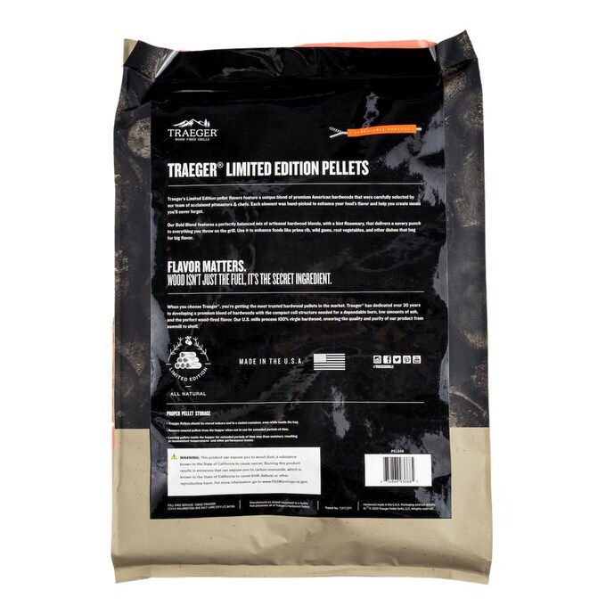 Traeger Limited Edition Bold Blend Pellets