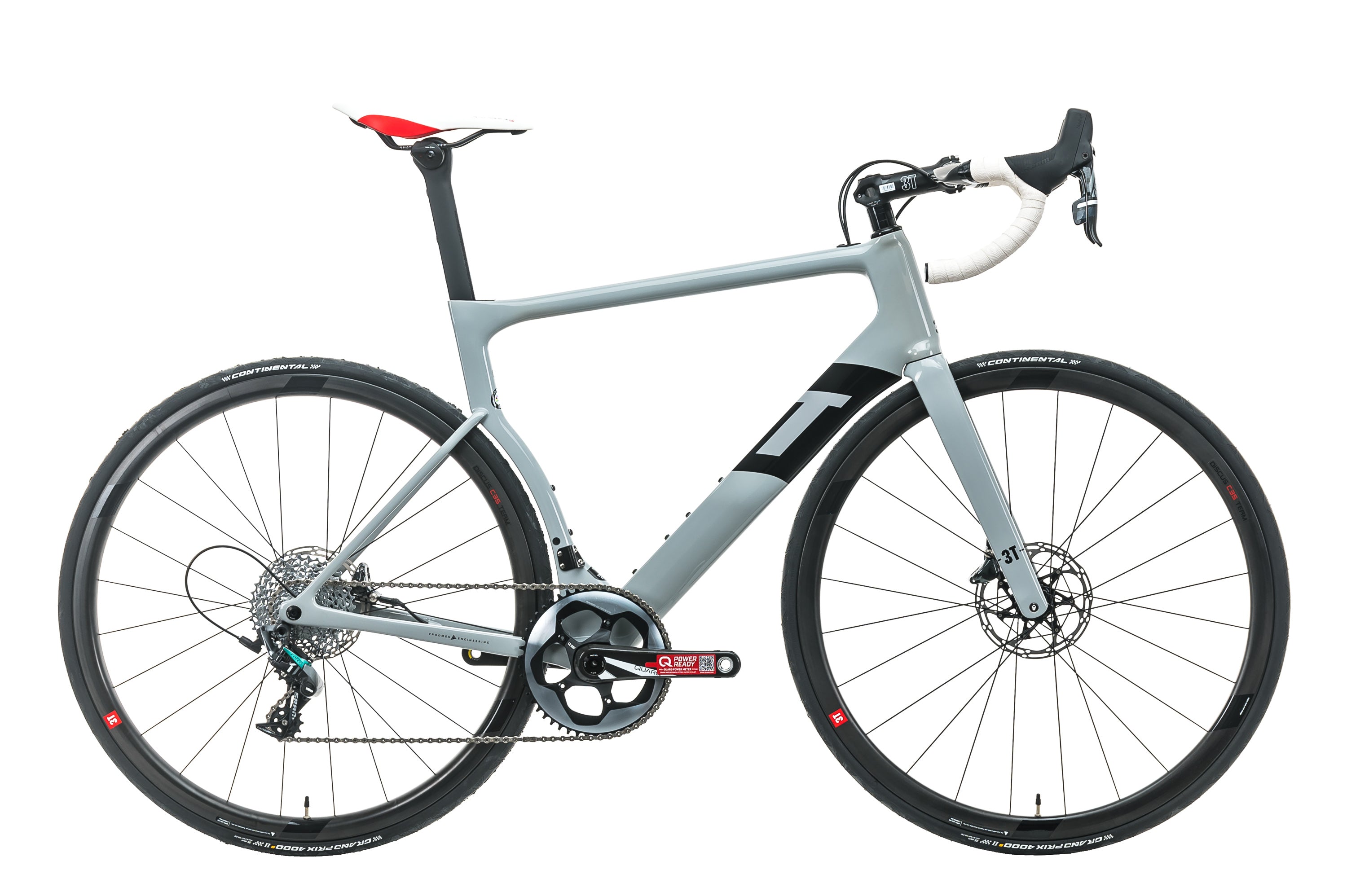 3T Strada Due TEAM Force 1x Road Bike - 2020, Large
