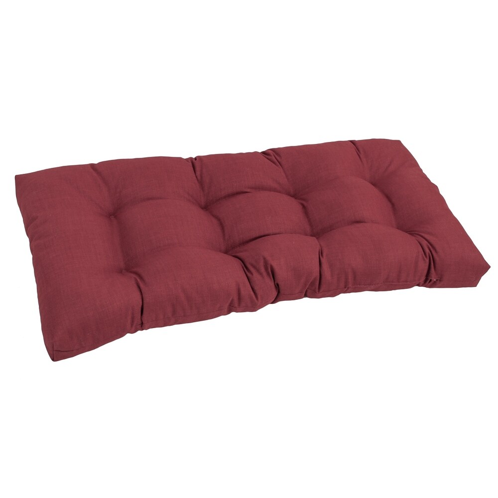 Blazing Needles  Weather 42 inch Solid Bench Cushion