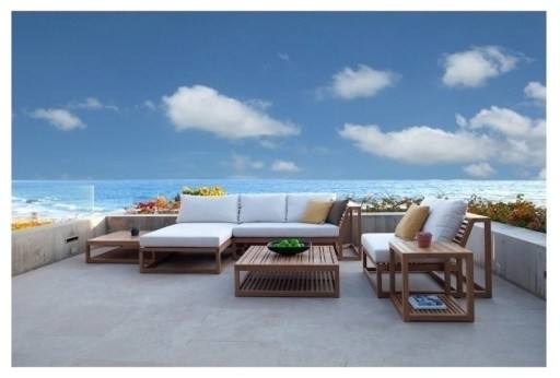 Maya Chaise   Transitional   Outdoor Chaise Lounges   by Westminster Teak  Houzz